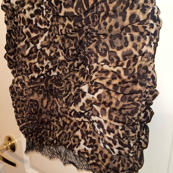 BCBG LEOPARD BOVARY DRESS - Picture 7 of 10